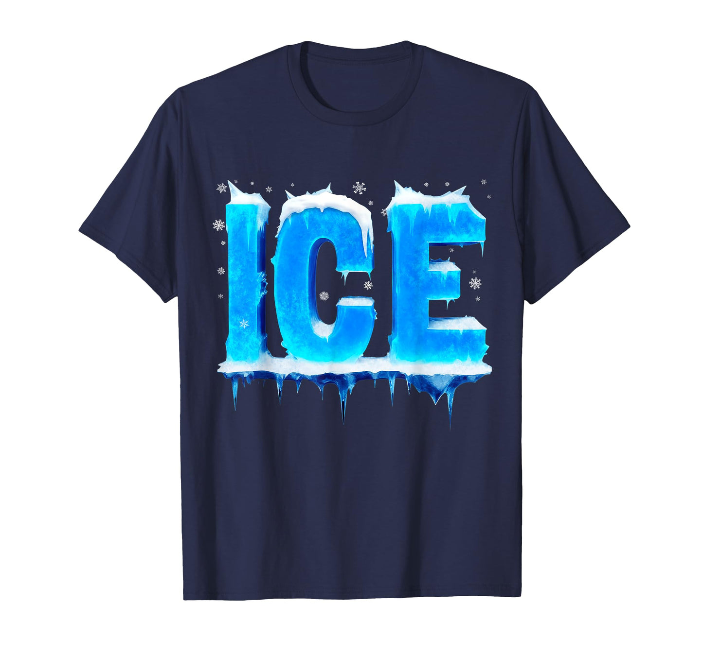 Ice Shirt Adult Kids Men Women Fire And Ice Costume T-Shirt