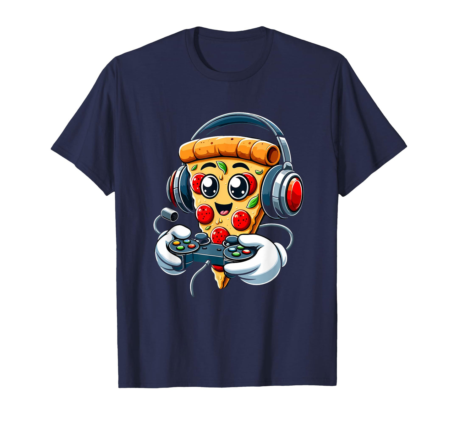 Gamer Pizza Video Gaming Boy Enthusiast Gamer Teen T-Shirt