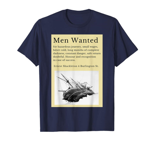 Ernest Shackleton expedition to Antarctica in the Endurance T-Shirt