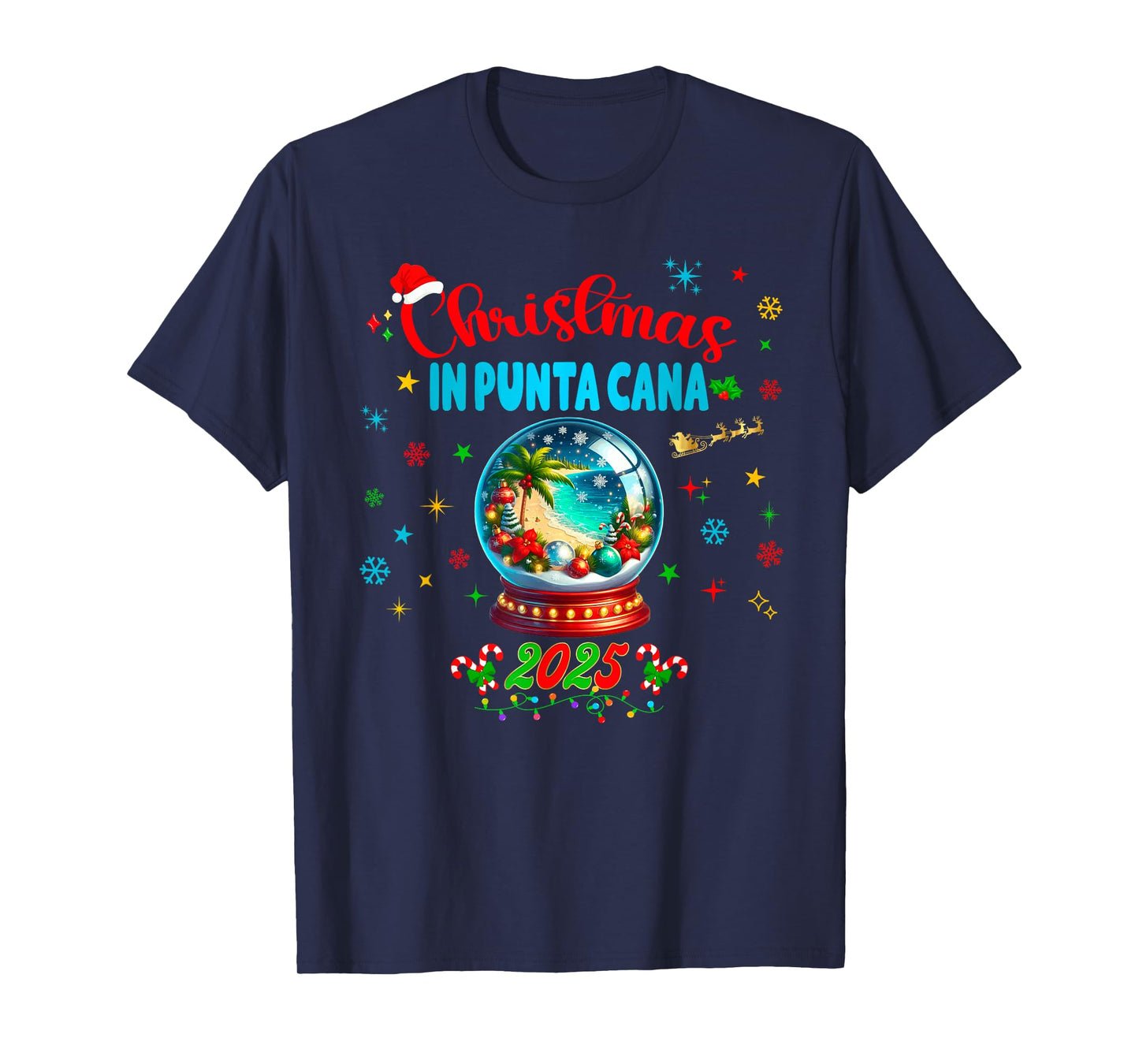 Dominican Republic Punta Cana Xmas Trip Family Reunion T-Shirt