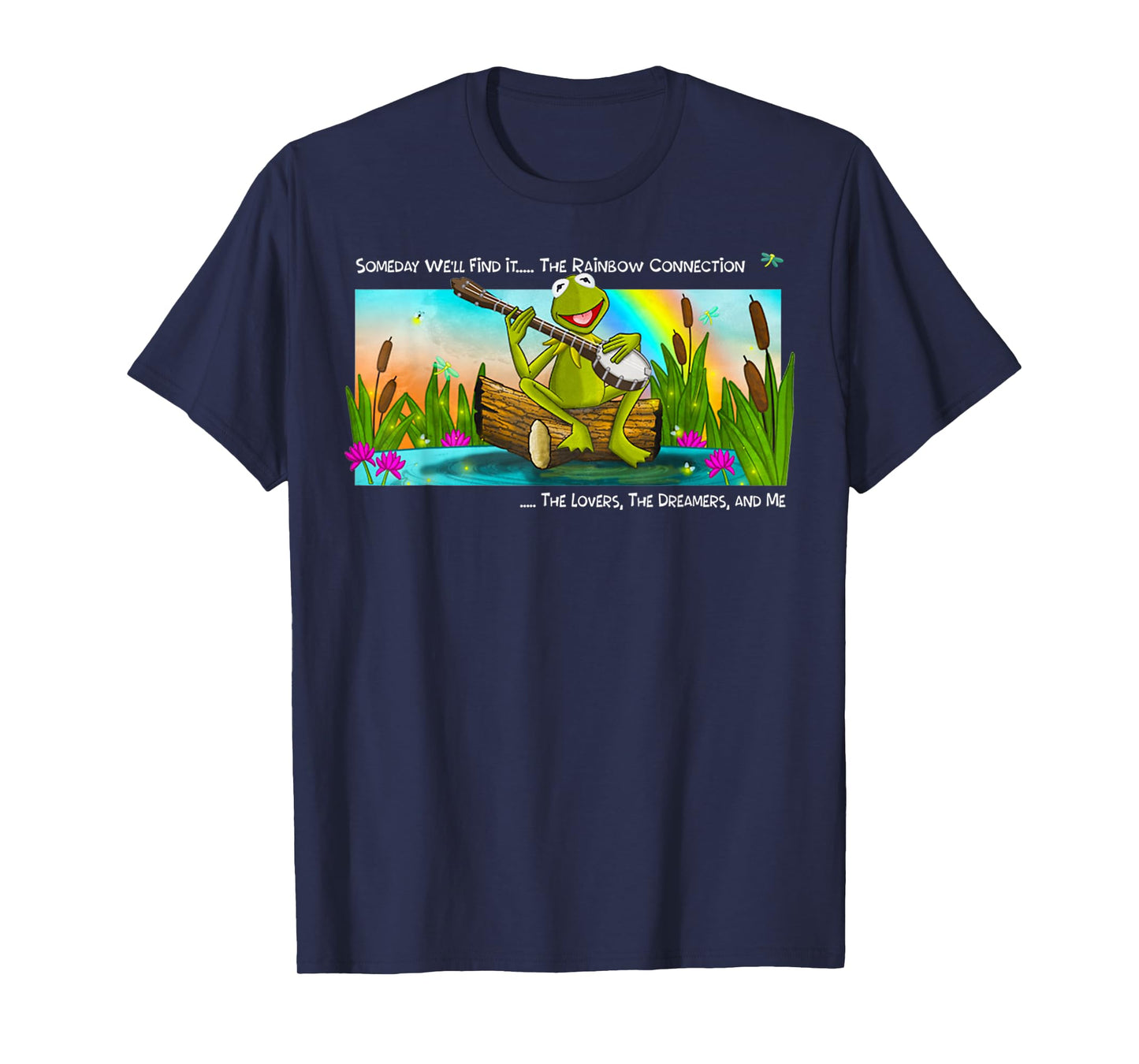 Retro Animal Funny Quote The Lovers The Dreamer And Me Frog T-Shirt