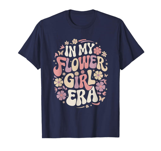 Flower-Girl In My Flower-Girl Era Shirt Groovy Flower-Girl T-Shirt