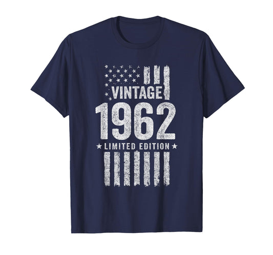 1962 Birthday - Born in 1962 - Limited Edition Vintage 1962 T-Shirt