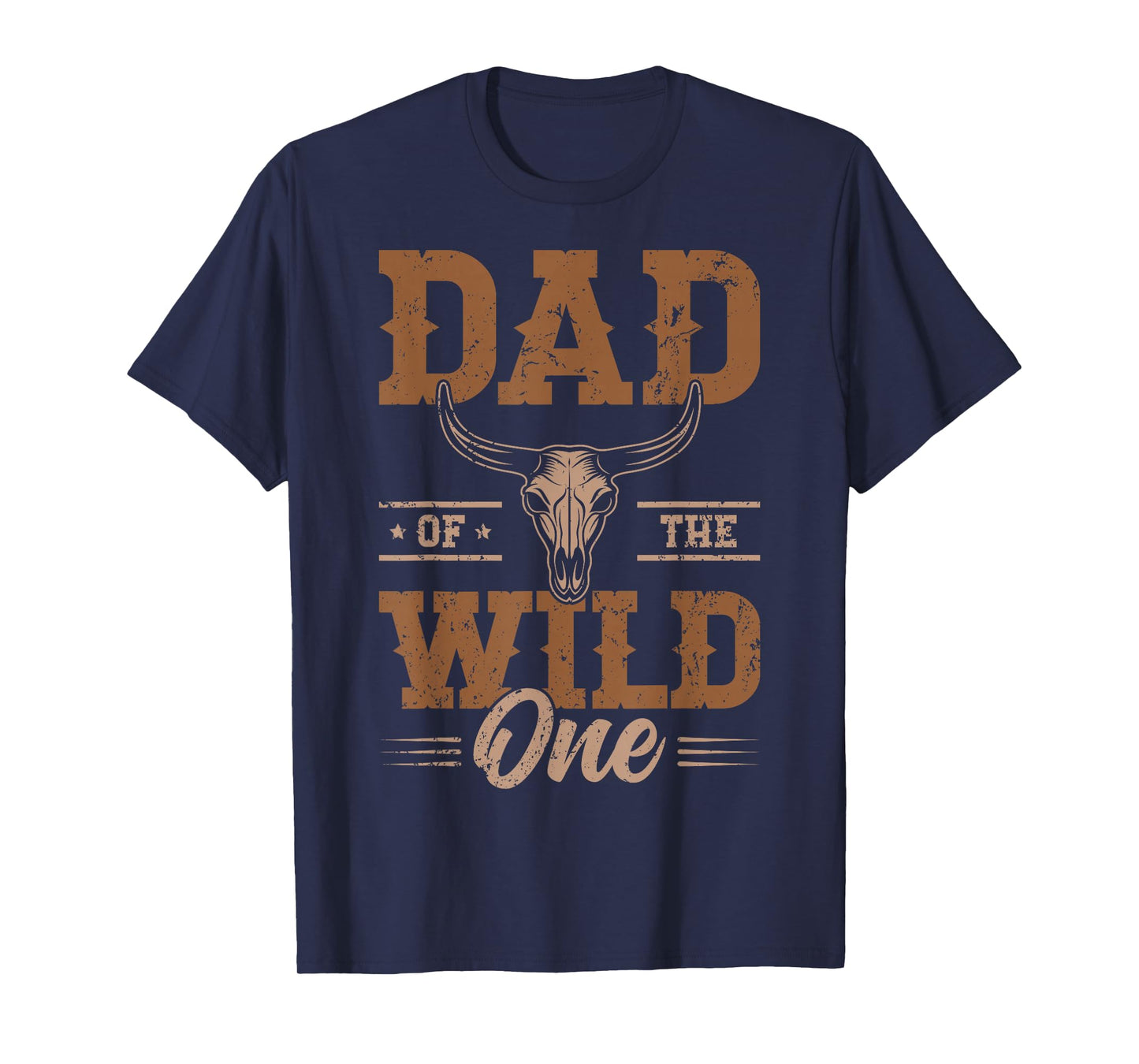 Dad Of The Wild One Cowboy Western Rodeo Party Matching T-Shirt