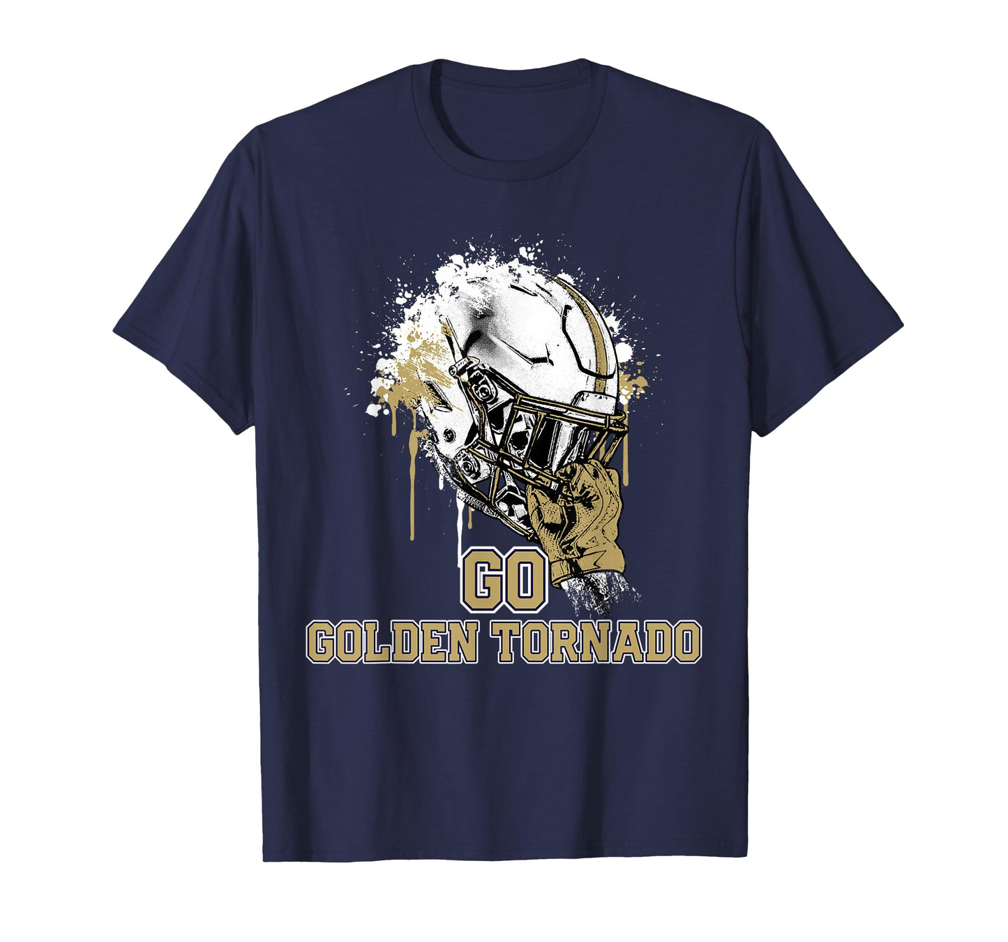 Butler Golden Tornado Rising Helmet GO! T-Shirt