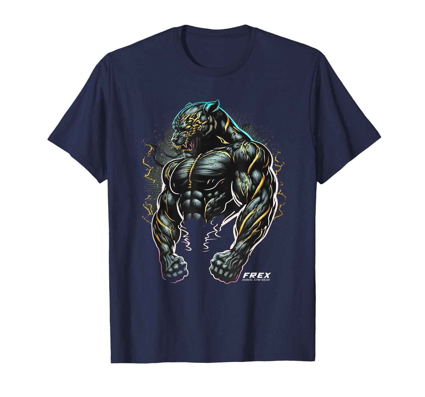 Panther Bodybuilding Fitness Gym Wear T-Shirt