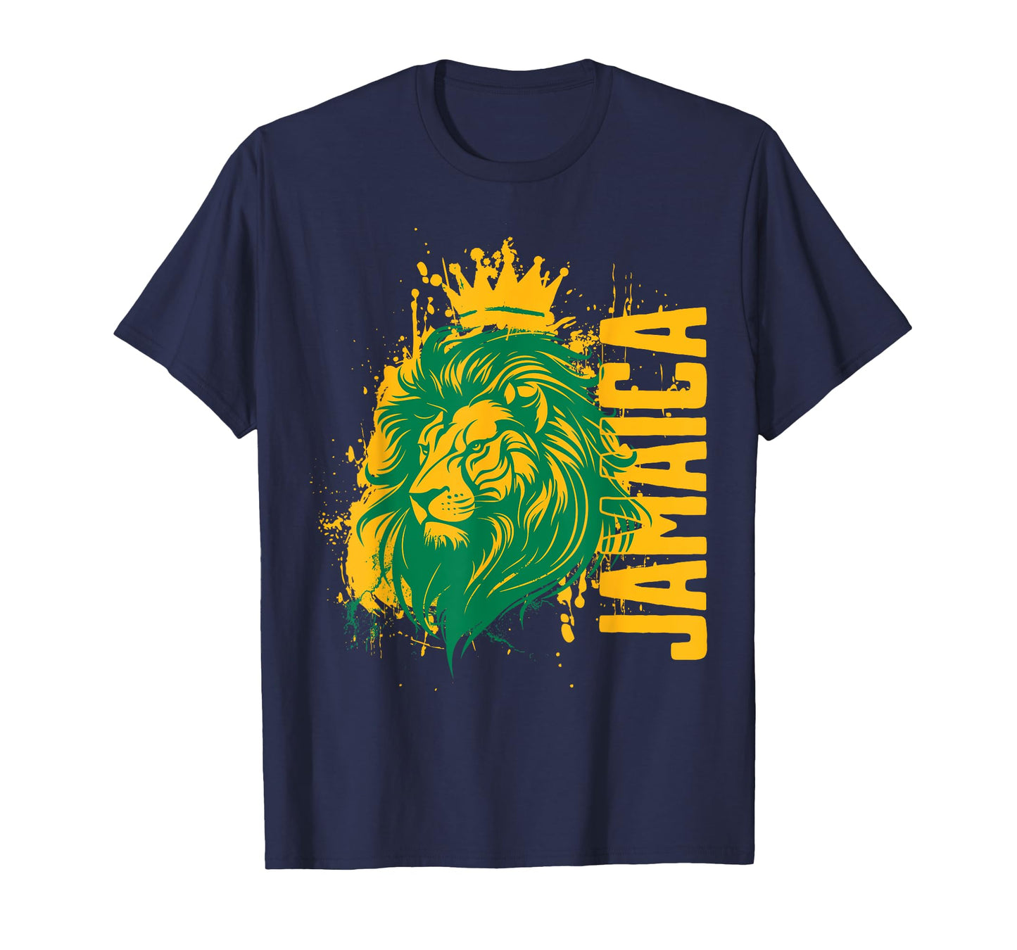 Vintage Jamaica Lion Jamaican Men Women Kids Jamaican Lion T-Shirt