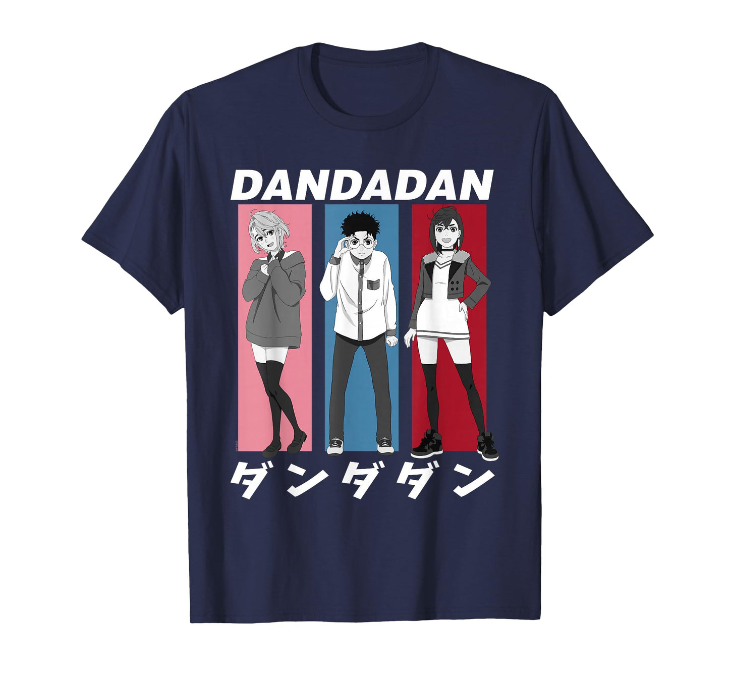 Ripple Junction x Dan Da Dan Momo Okarun Aira Colored Frames T-Shirt