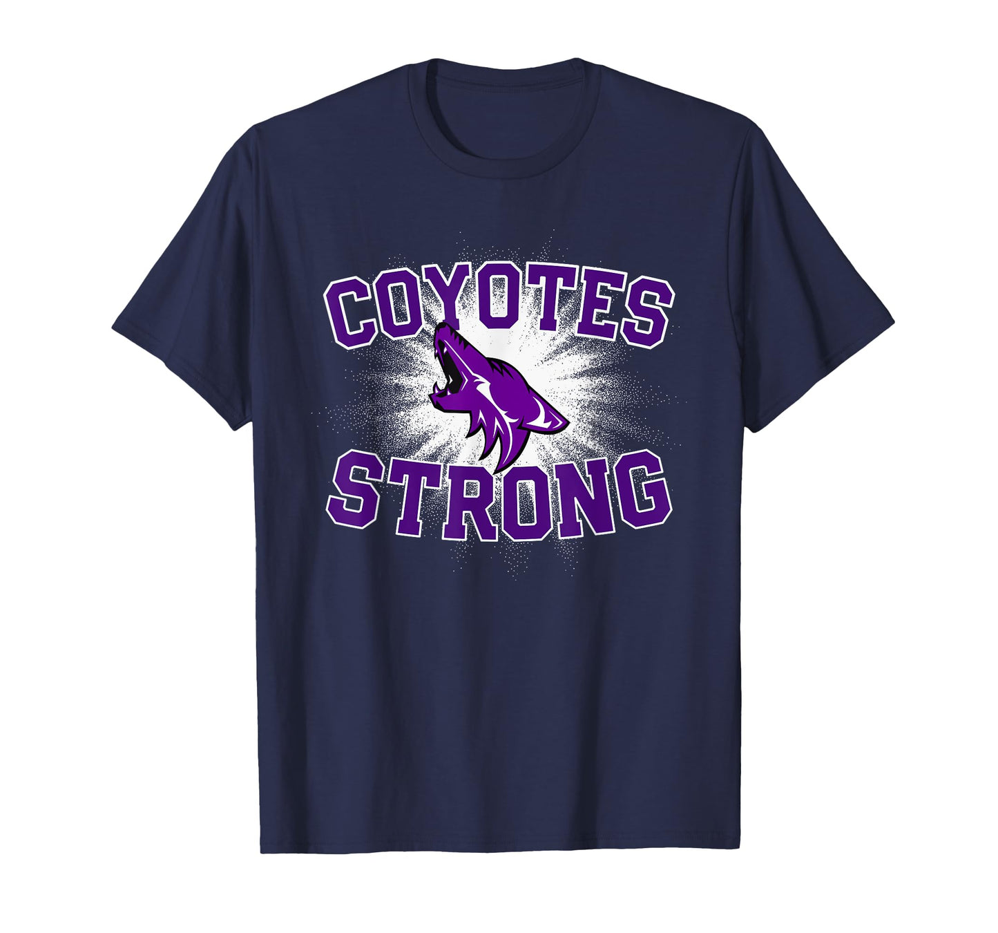 Anna Coyotes Logo Strong Flag HS T-Shirt