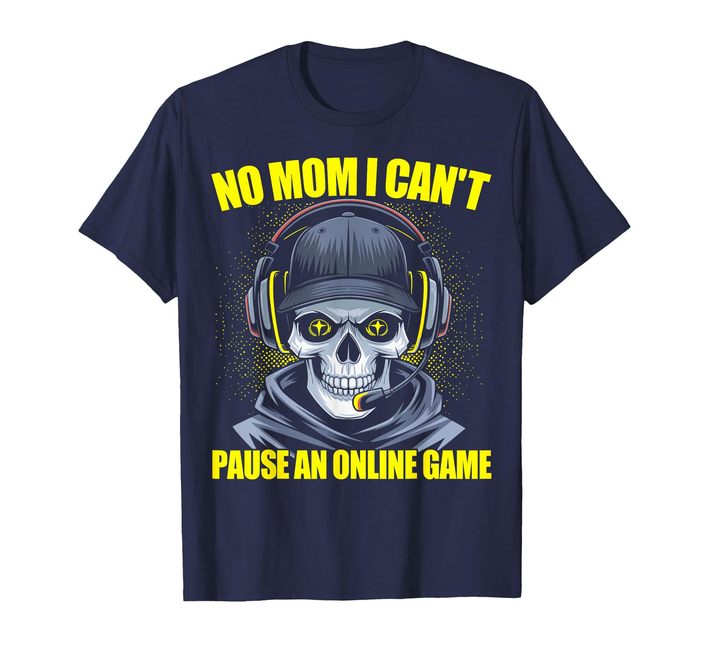 Gamer Skeleton Gaming Video Games T-Shirt