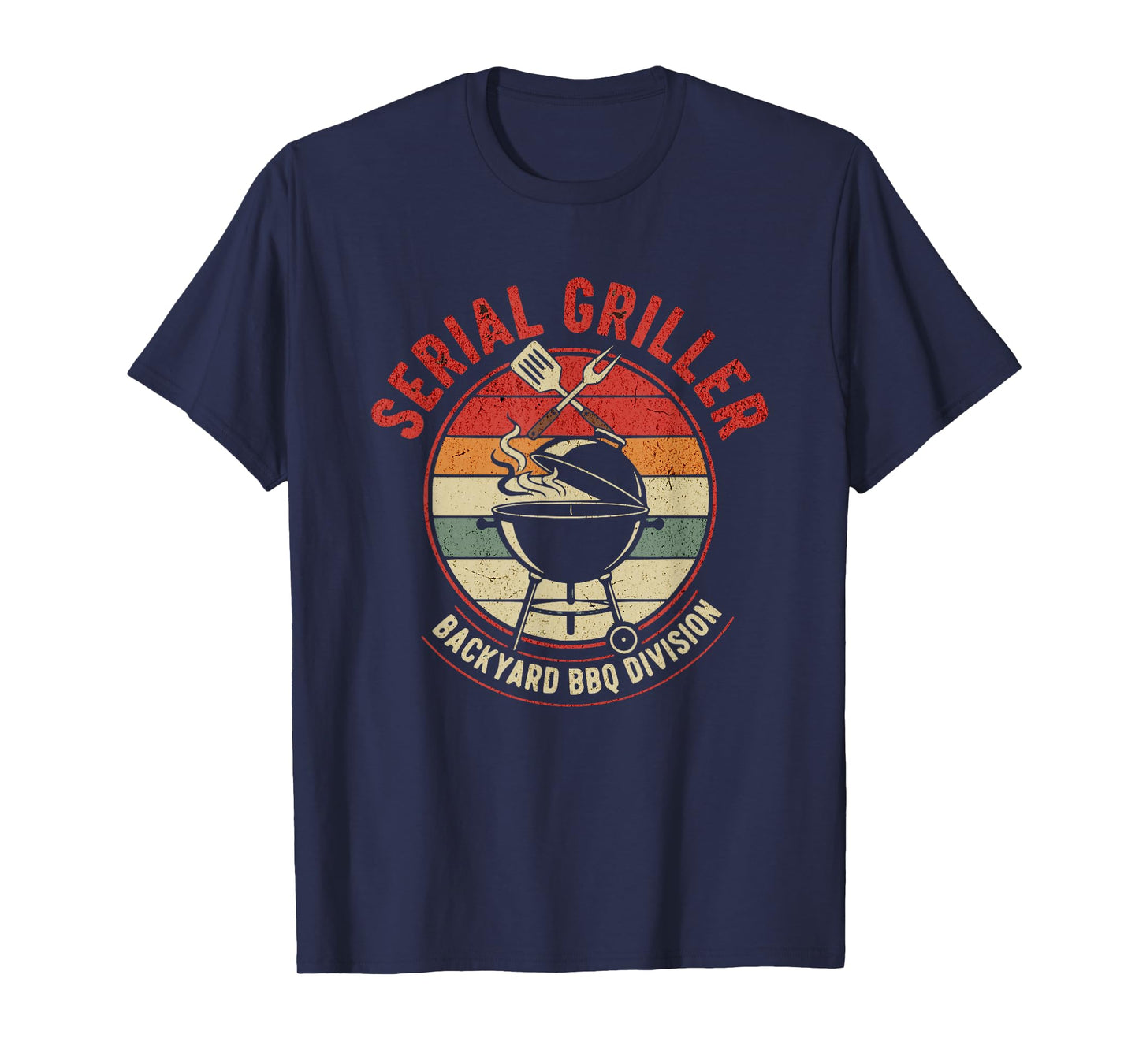 Serial Griller Funny BBQ Backyard Grill Expert Master T-Shirt