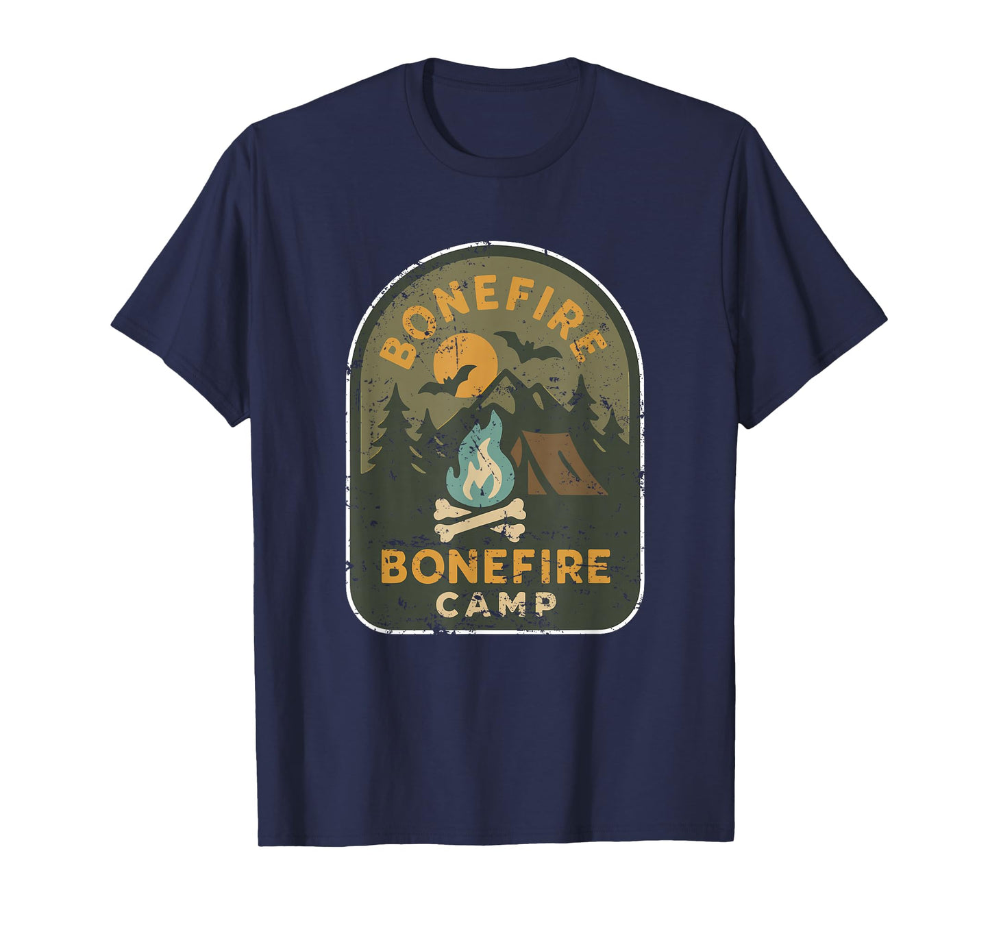 Bonefire Camp Bones and Flame T-Shirt