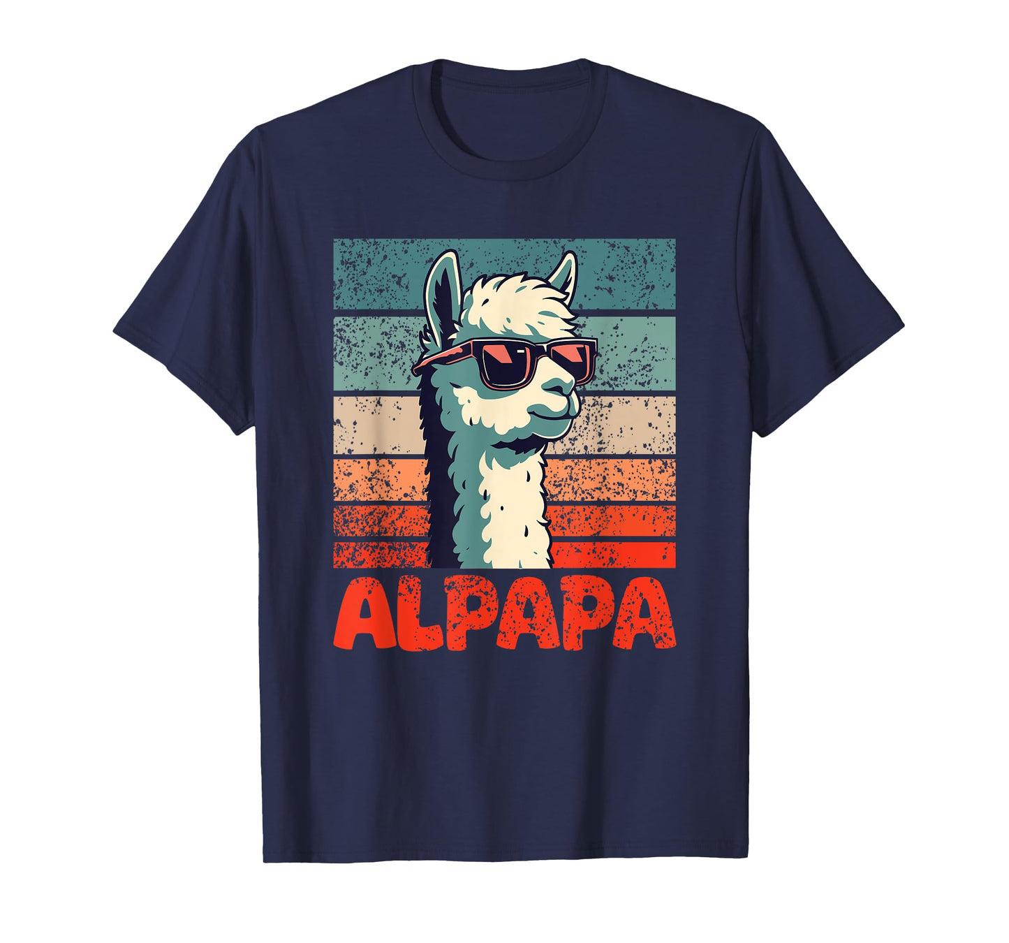 Alpapa Father's Day Best Dad Alpaca T-Shirt