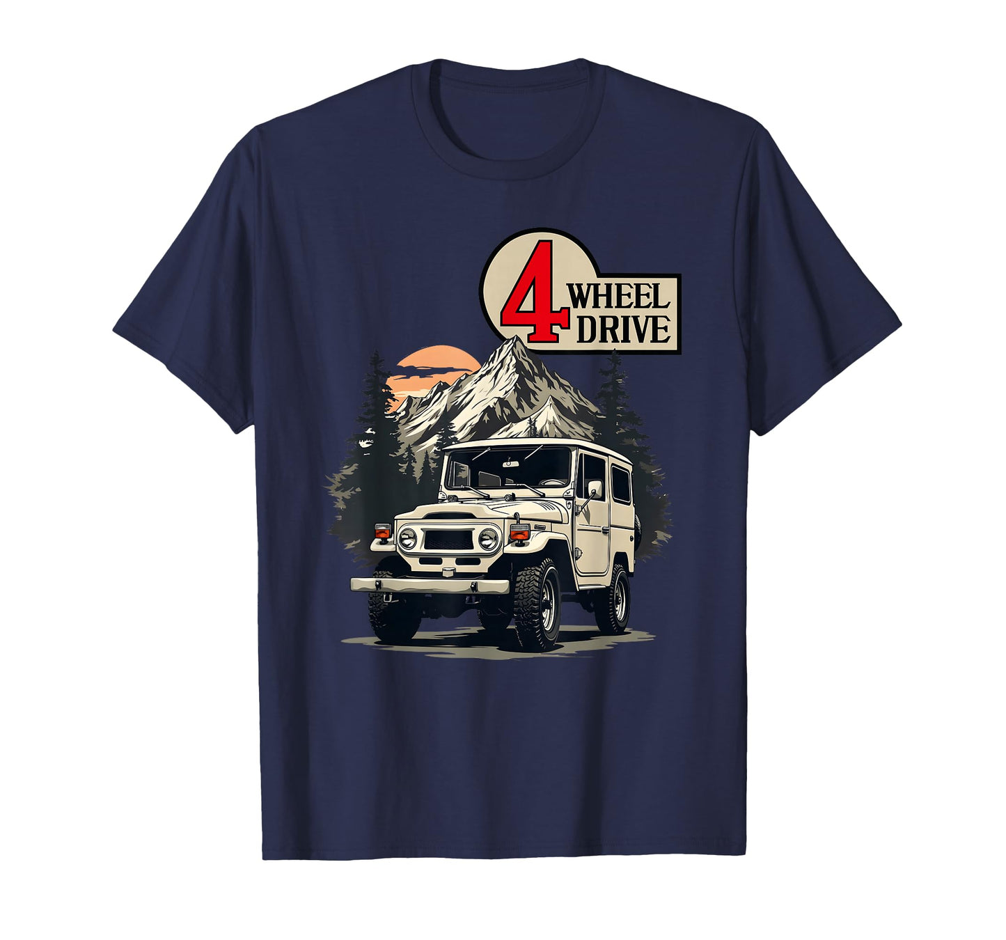 40 Series Cruiser Mountain Offroad 4 Wheel Drive 4wd FJ T-Shirt