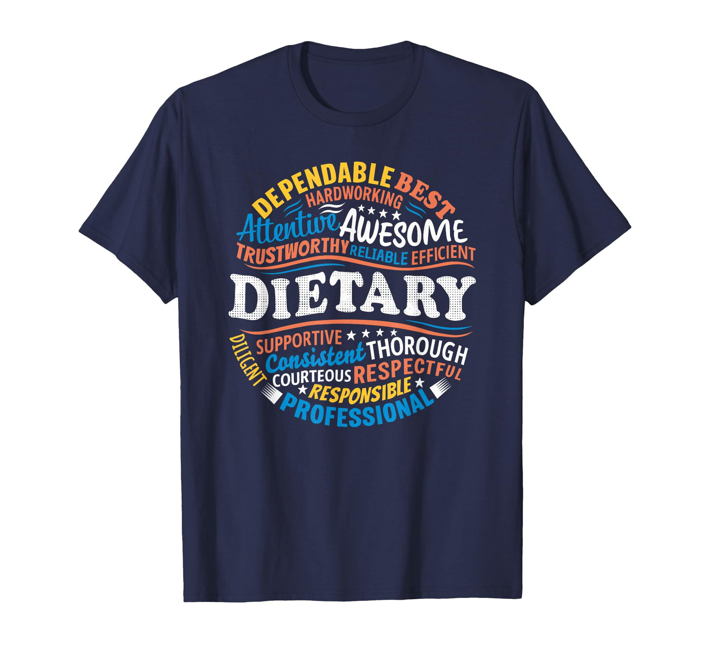 Dietary Shirts Food Service Appreciation Dietary Week Gifts T-Shirt