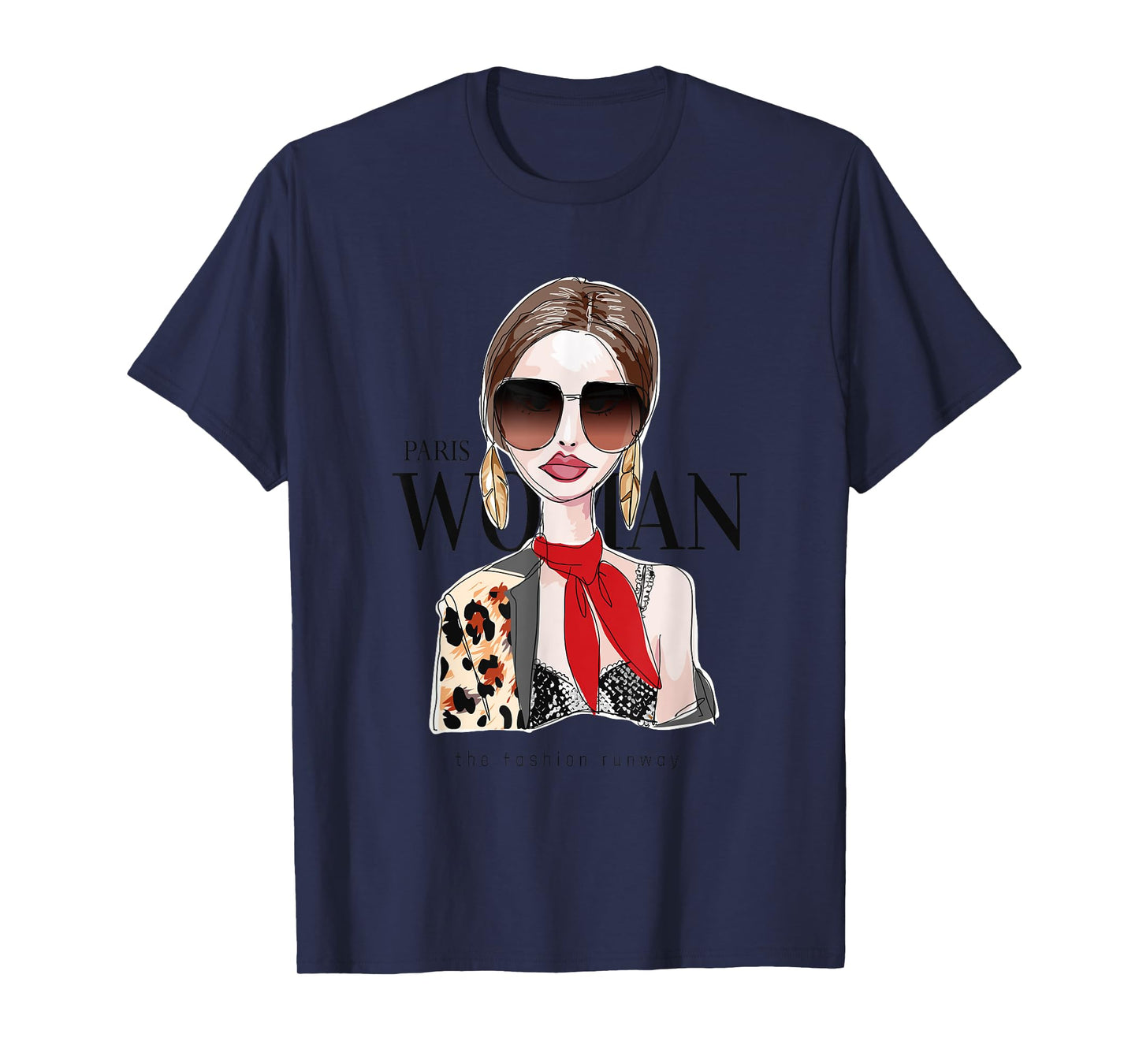 Paris Woman The Most Beauty Lady Graphic Tees & Cool Designs T-Shirt