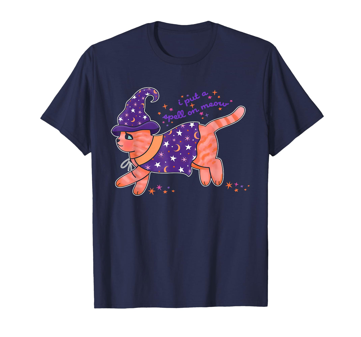 I Put A Spell On Meow Witches Halloween T-Shirt
