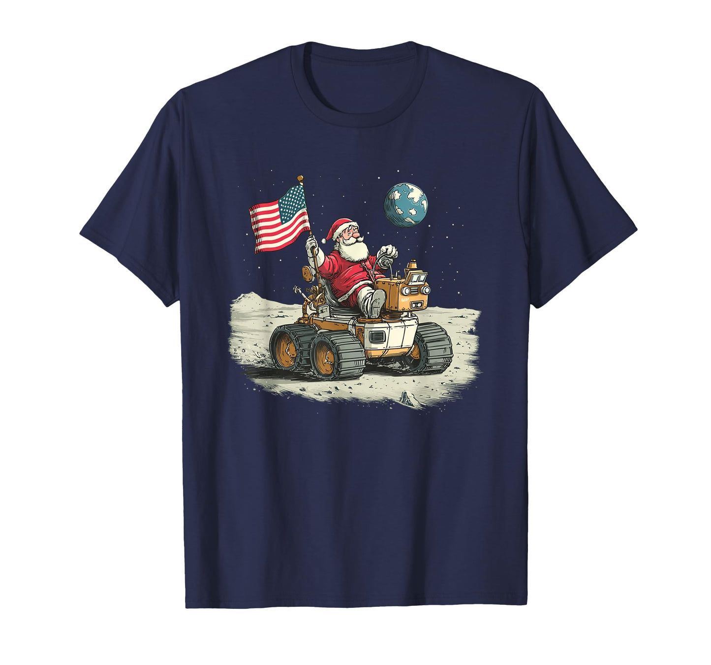 Amazing Moon Vehicle for Christmas Costume T-Shirt