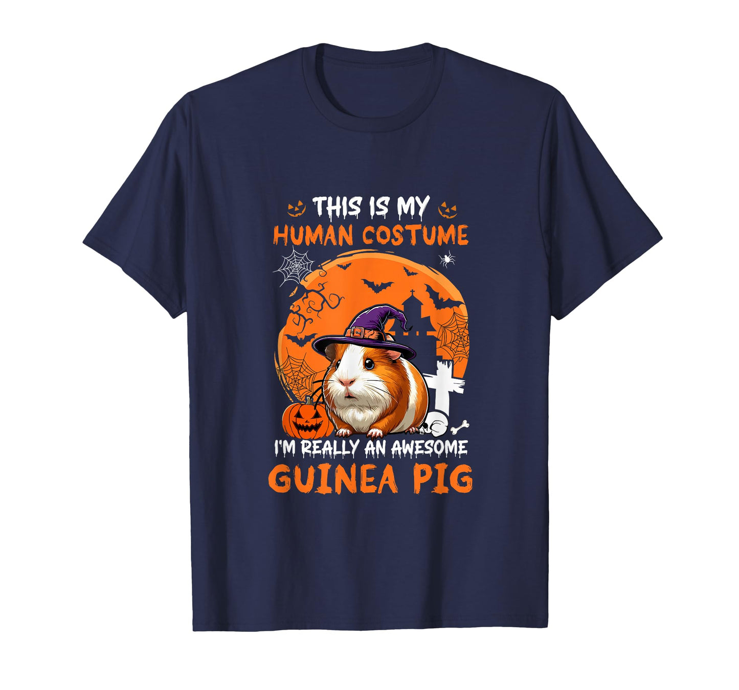 Human Costume Proud Awesome Guinea Pig Halloween Rodent T-Shirt