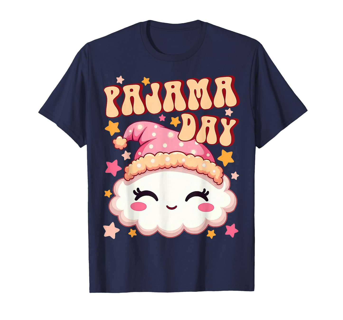 Pajama Day School Spirit Week Fun Cloud Teacher Student Cute T-Shirt