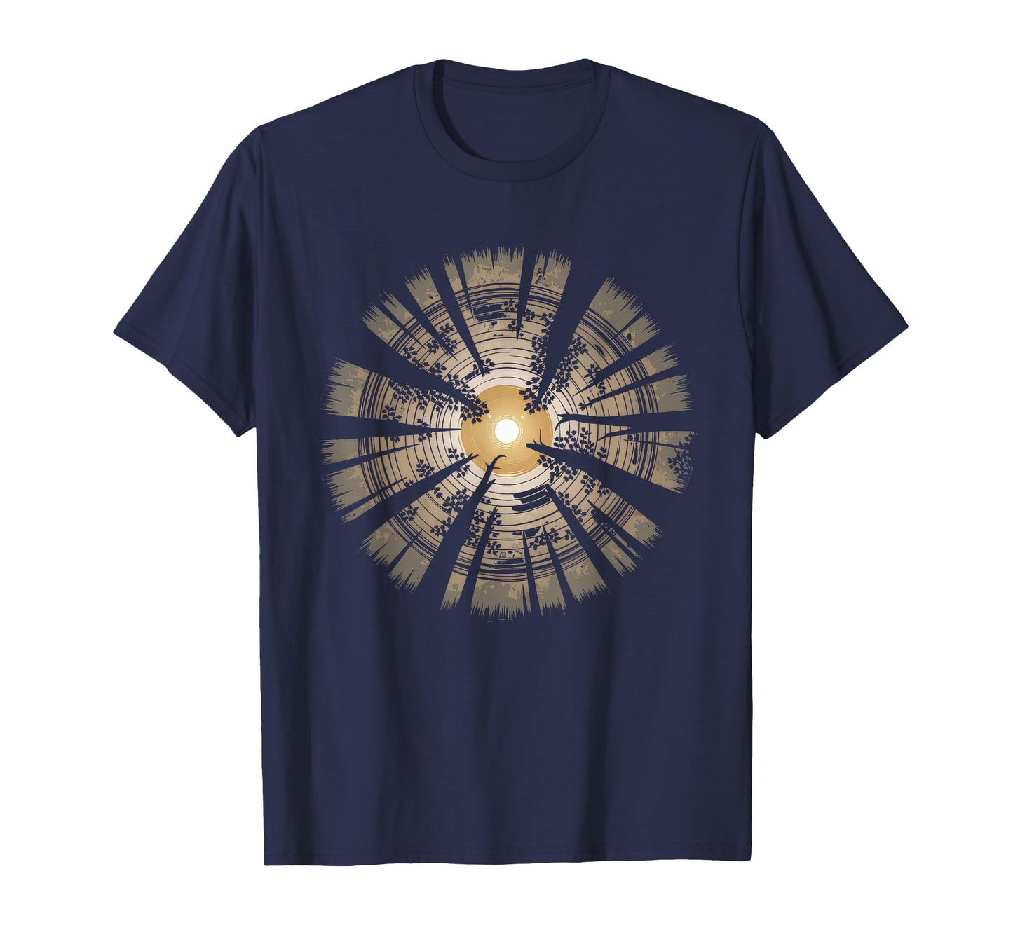 Trees Tshirt Wildlife Nature Vintage Forest Woods Outdoor T-Shirt