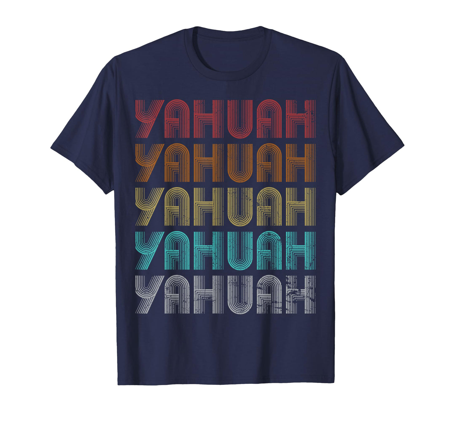 Yahuah Family Name I Love Yahuah Personalized Vintage T-Shirt