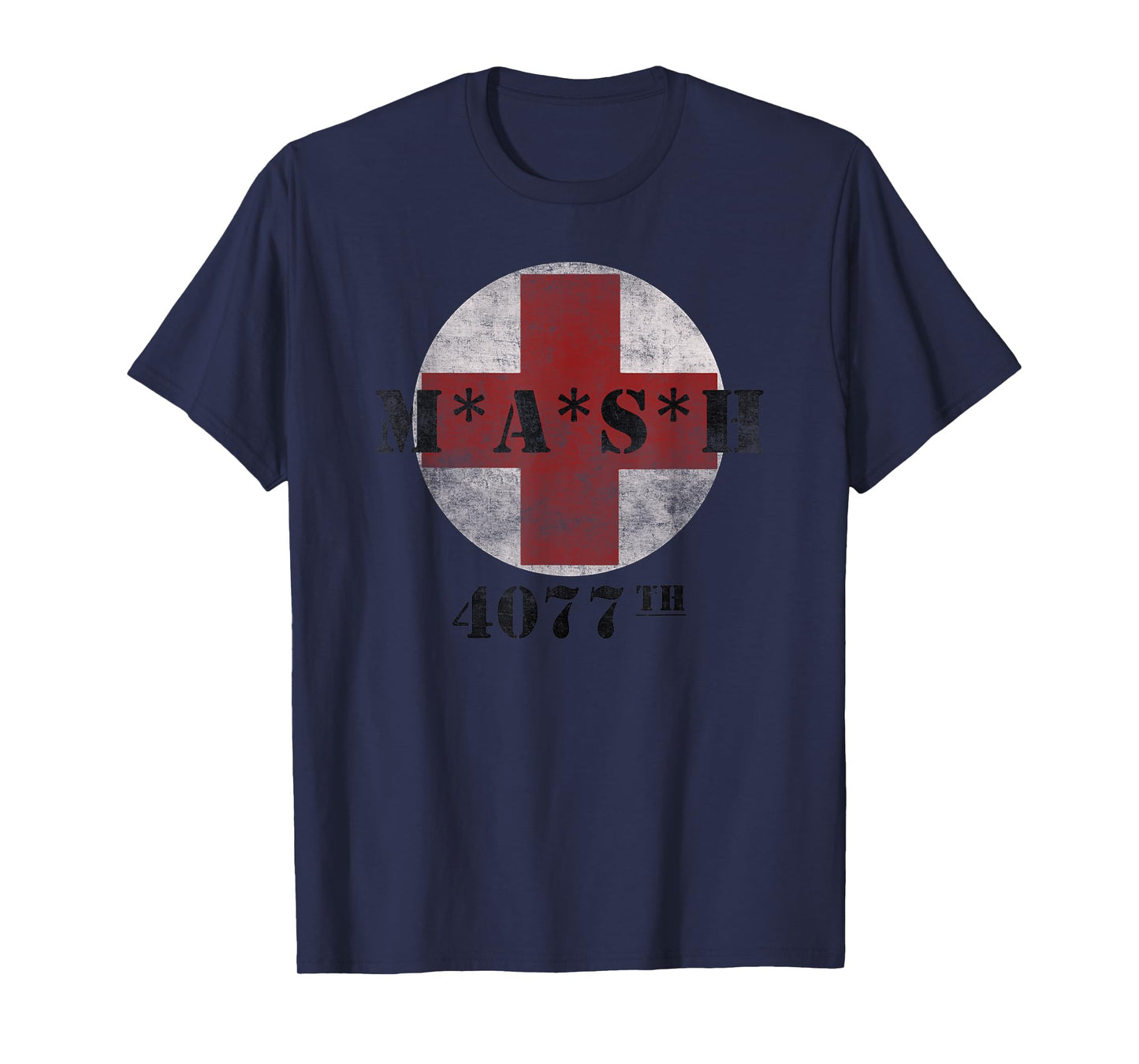 4077 Retro Army Military Vintage T-Shirt