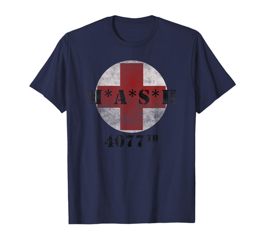 4077 Retro Army Military Vintage T-Shirt