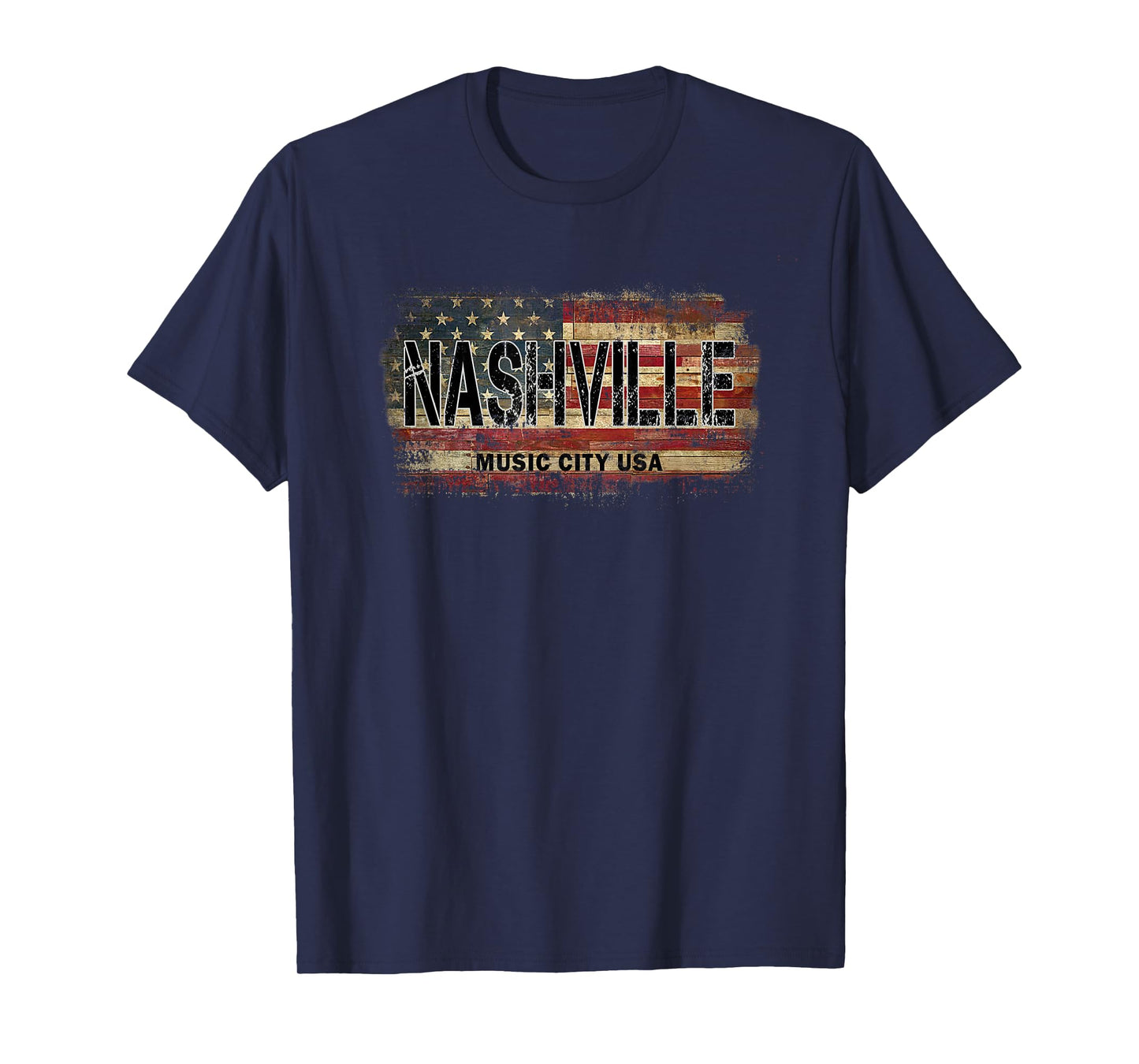 Vintage American Flag Nashville T-Shirt