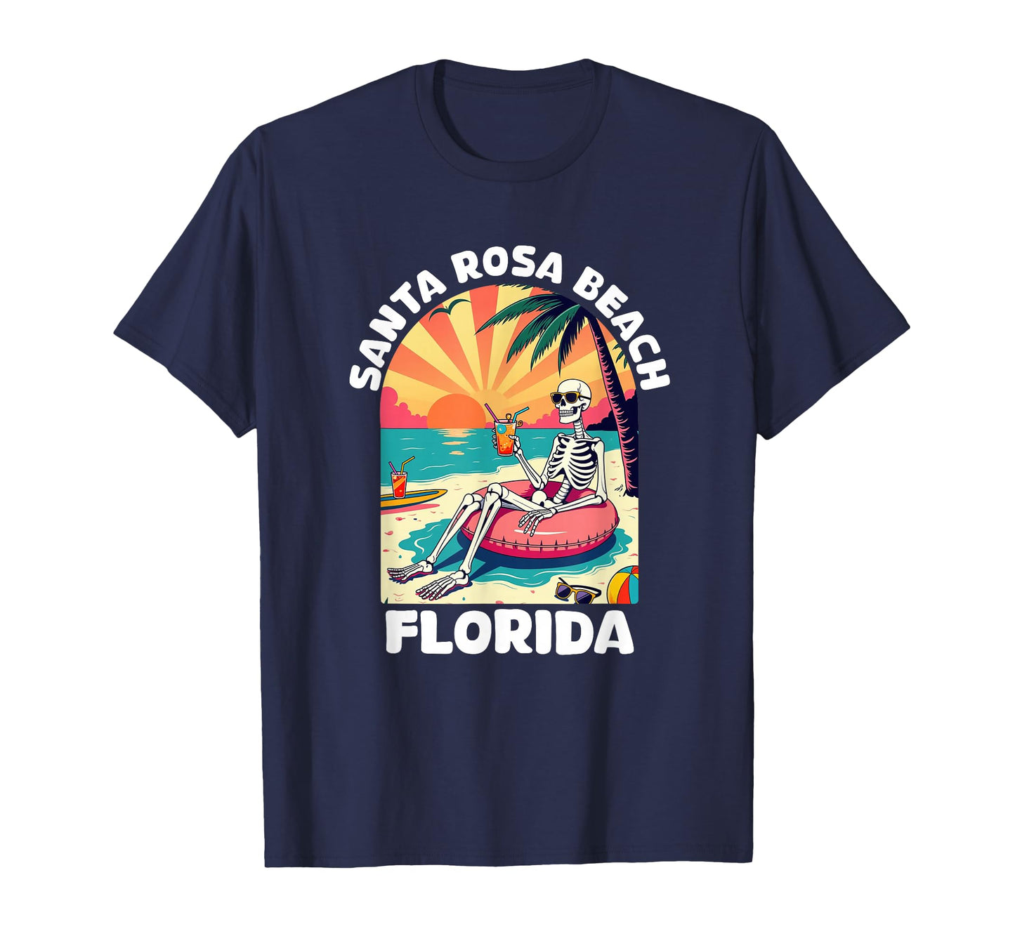 Santa Rosa Beach Florida Souvenir Walton County T-Shirt