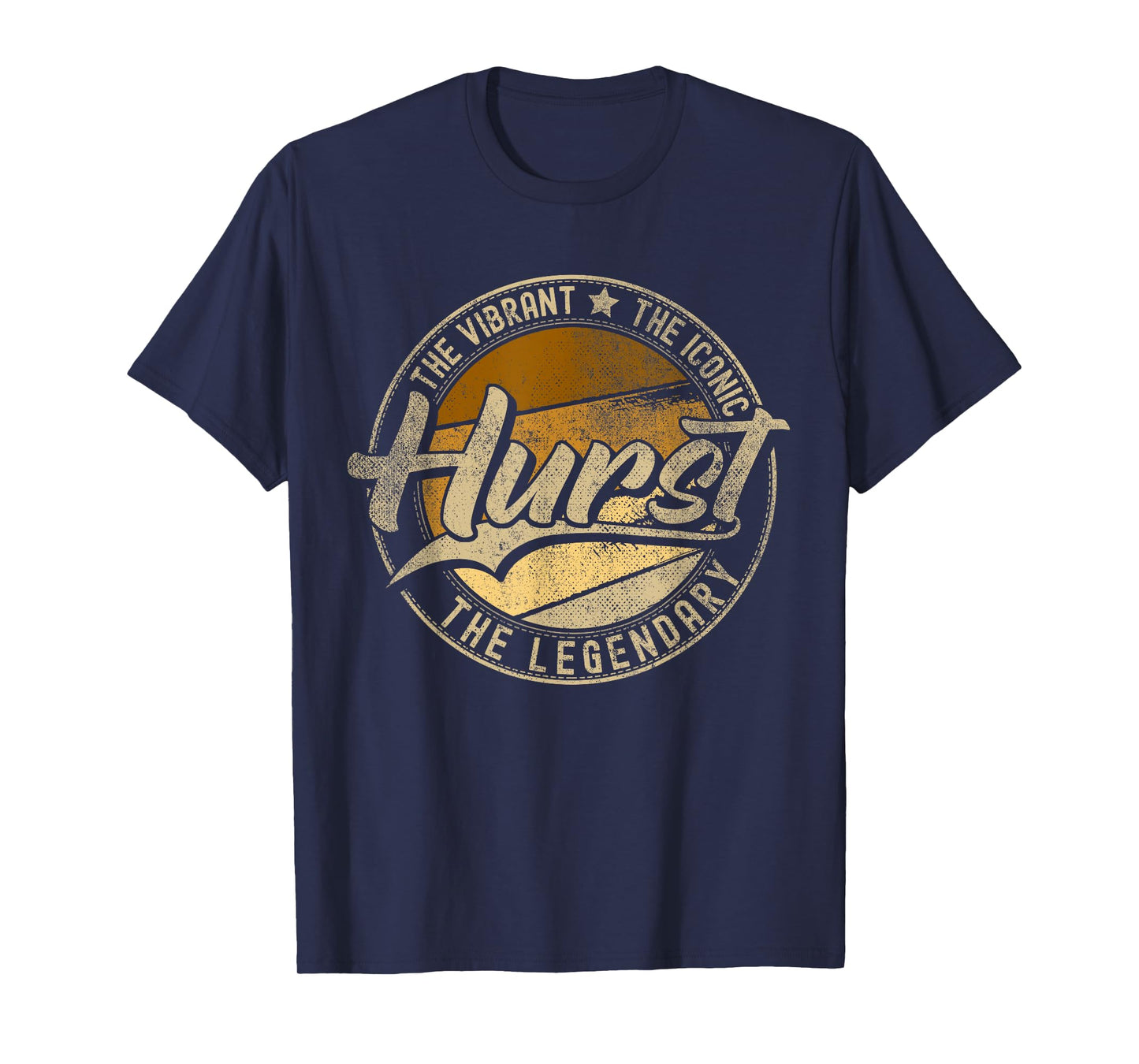 Hurst TX | Texas | Vintage Distressed T-Shirt, Small, Black
