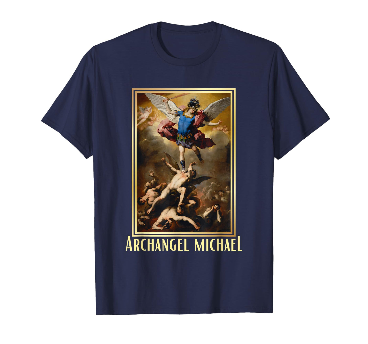 St Michael the Archangel - Protector Catholic Church Angel T-Shirt