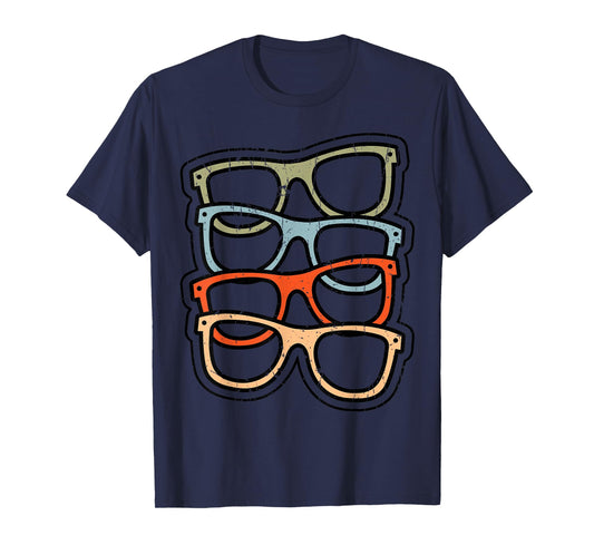 Retro Eye Glasses Sunglasses Optometrist Ophthalmologist T-Shirt
