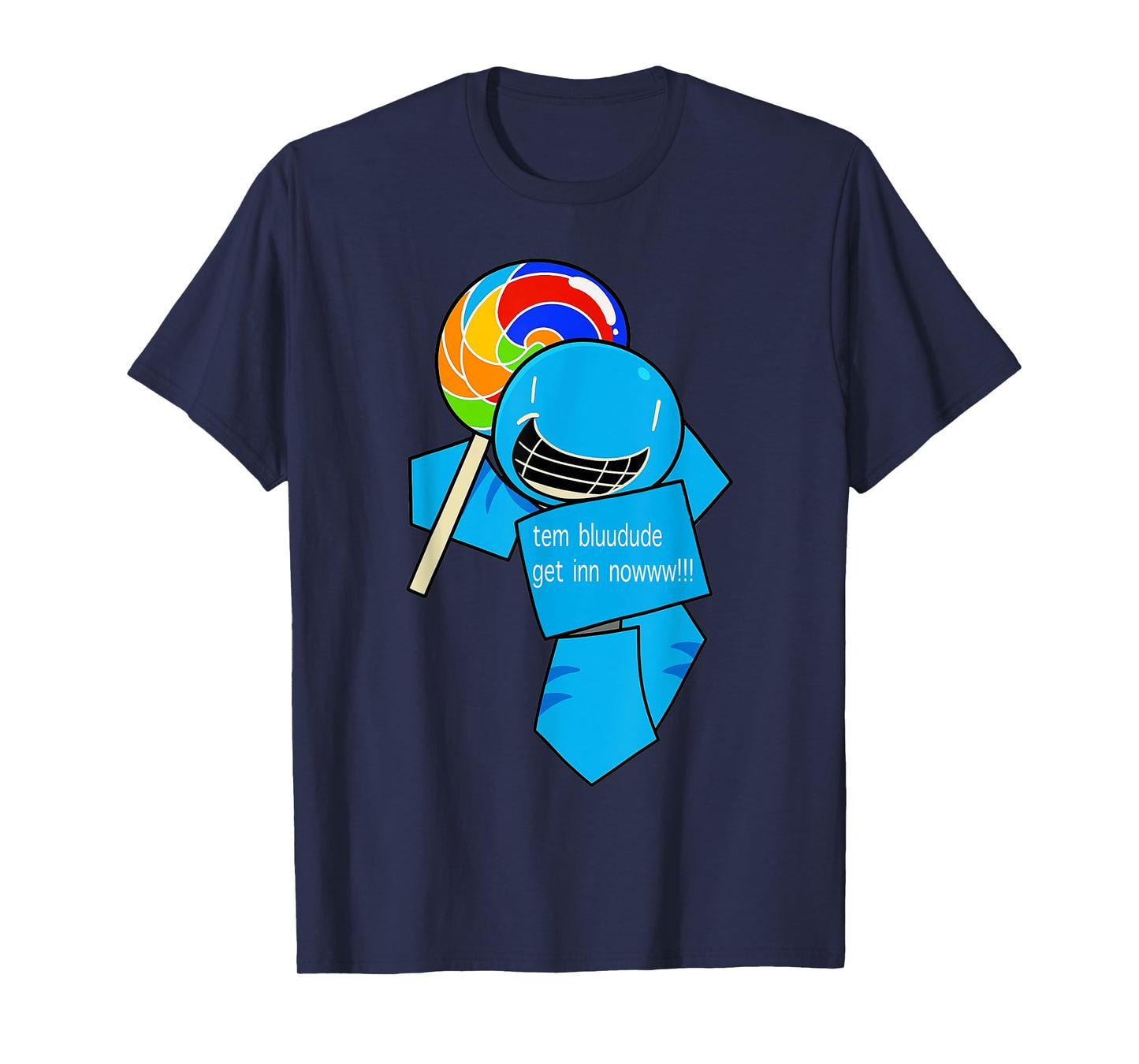 Vintage Tem Bluudude Get In Now tem blue dude T-Shirt
