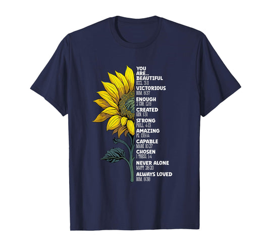You Beautiful And Enough Created Strong Christian T-Shirt