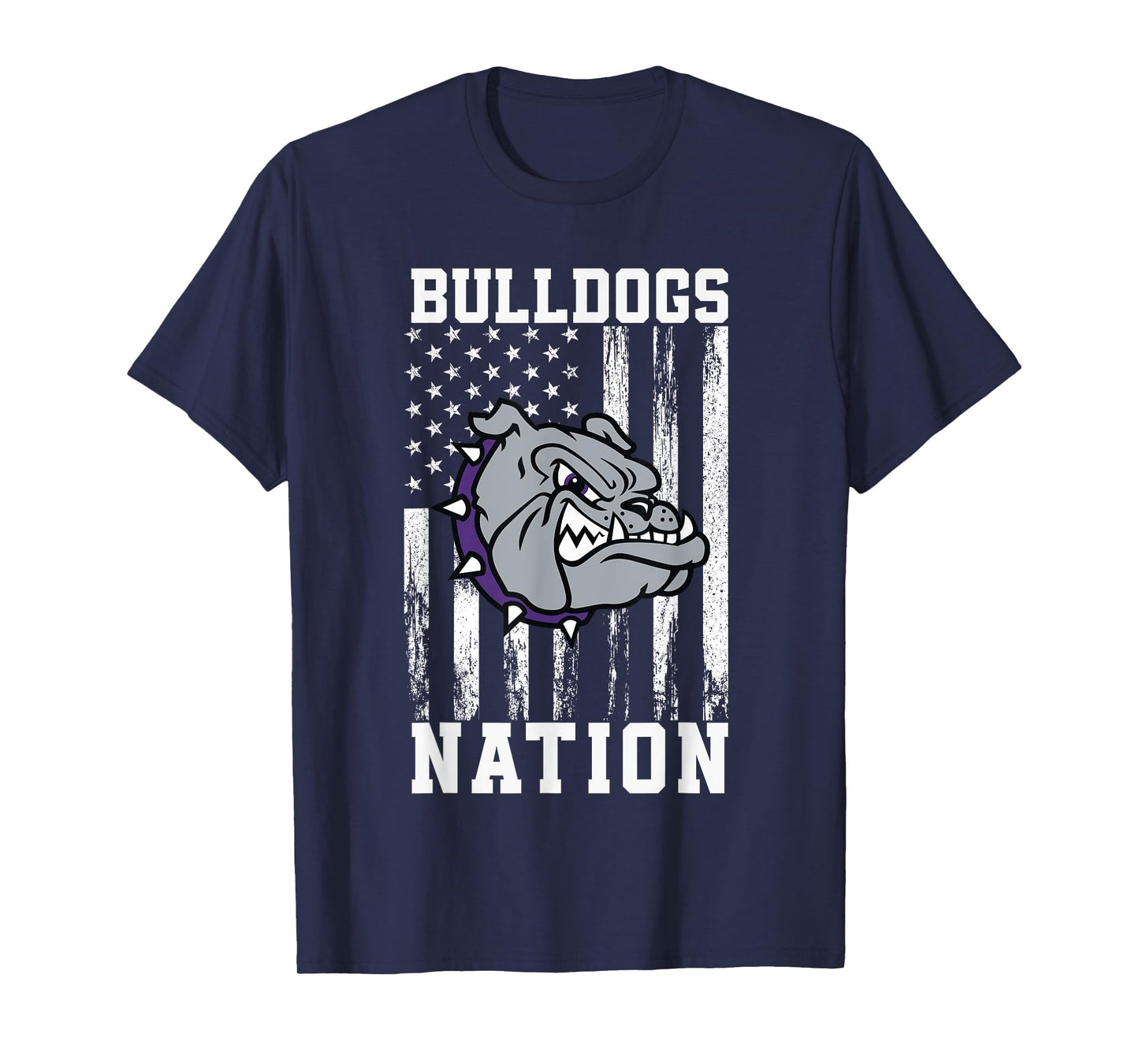 Brownsburg Bulldogs Logo Nation HS T-Shirt