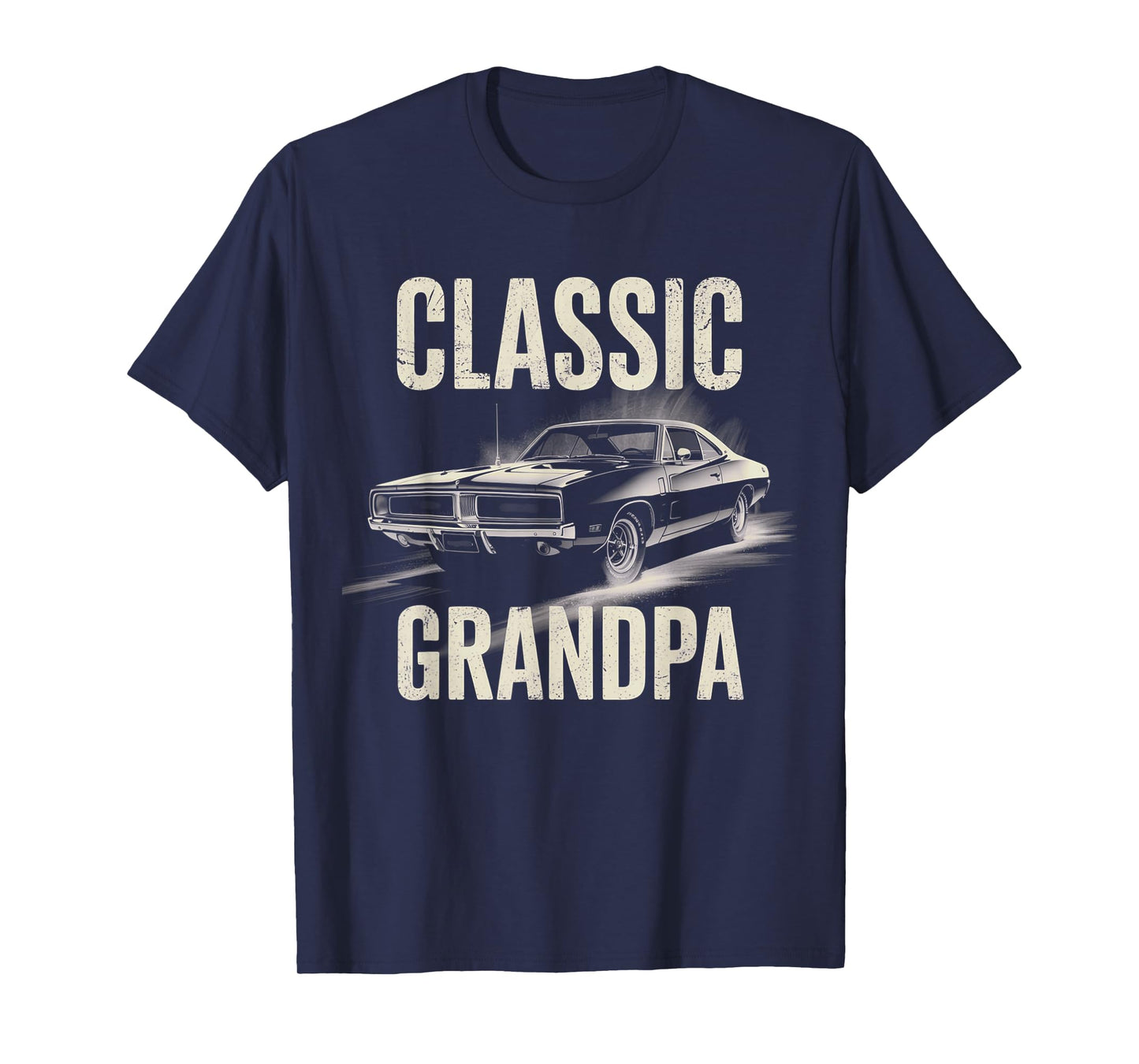 Vintage Cool Grandpa Classic Speed Car Nostalgic T-Shirt