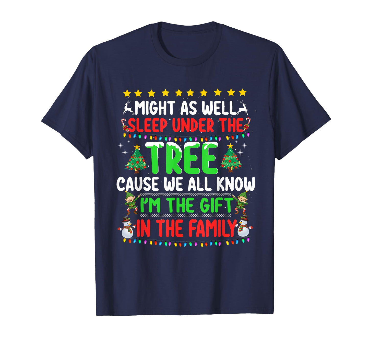 Funny Christmas Kids Christmas Pajamas Family Girls Boys T-Shirt
