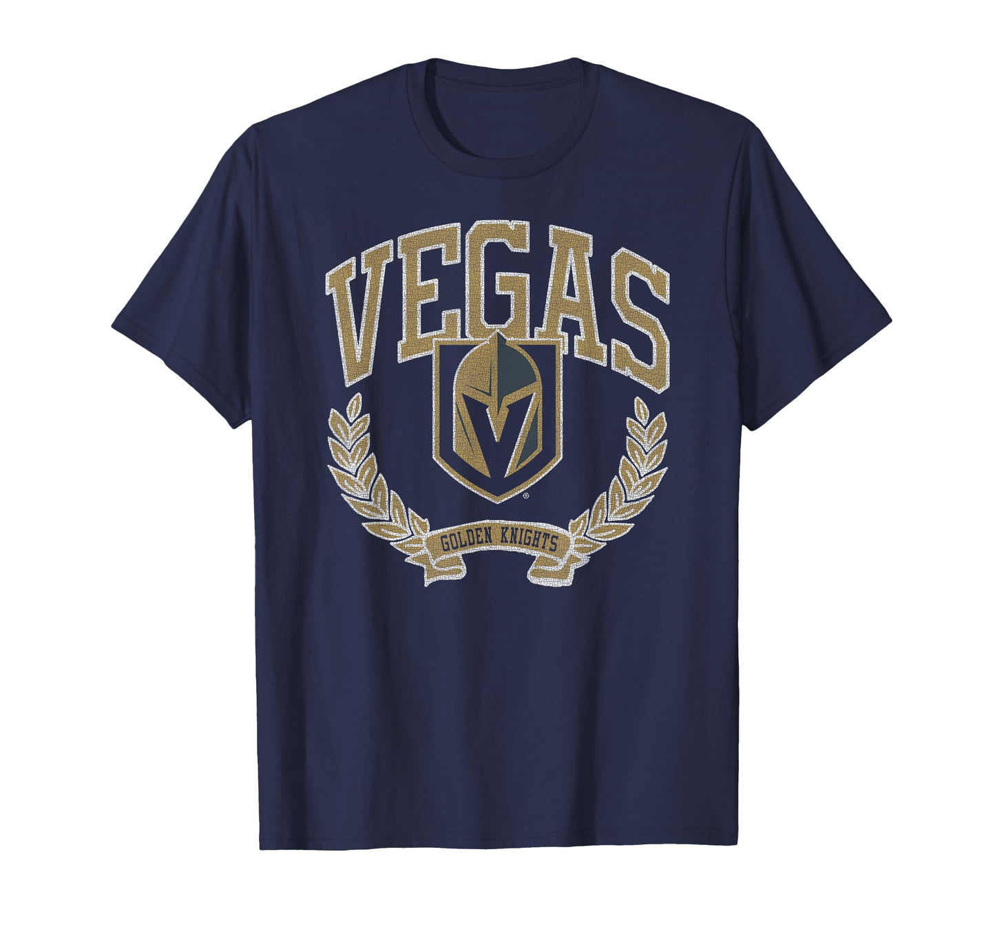 Vegas Golden Knights Vintage Victory Black Licensed T-Shirt