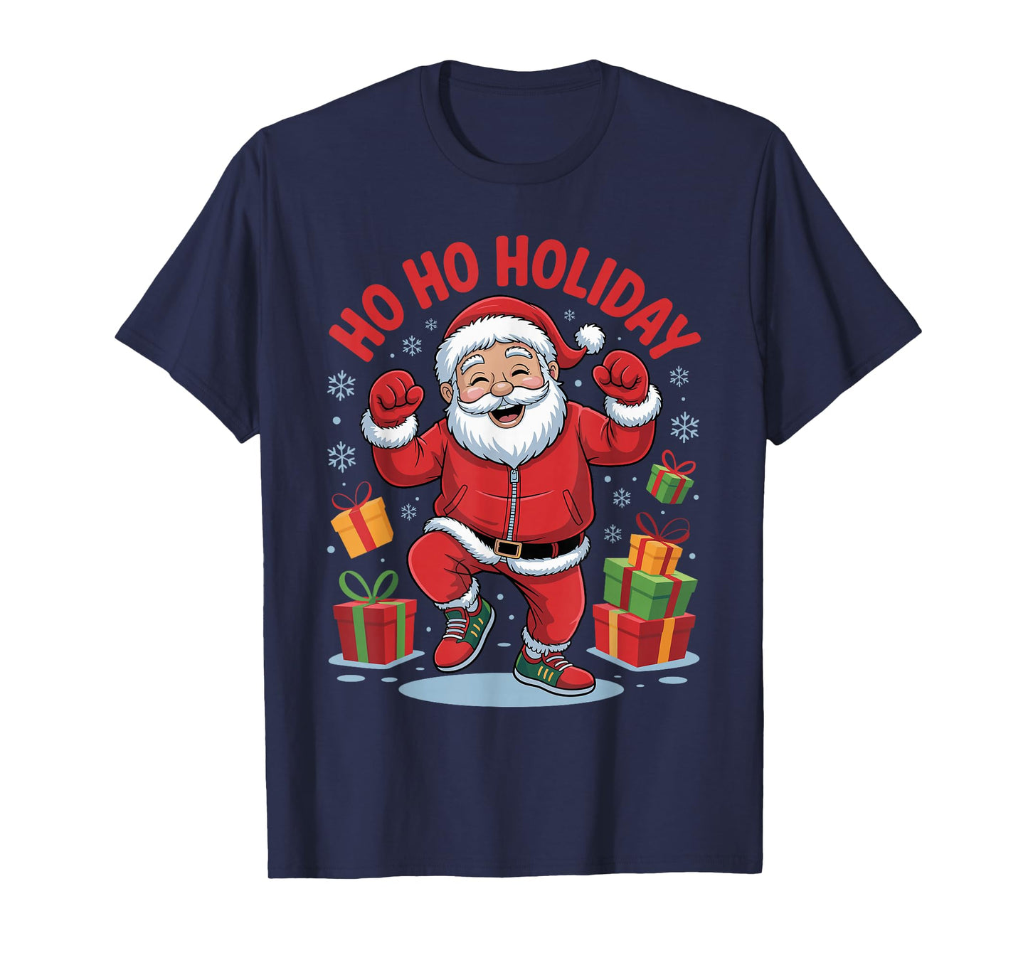 Funny Santa Dancing Dancer Holiday Christmas Xmas Pajama T-Shirt