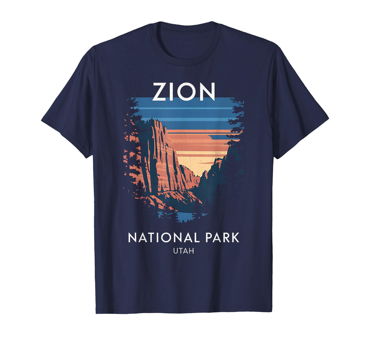 Zion National Park Scenic Utah Adventure T-Shirt
