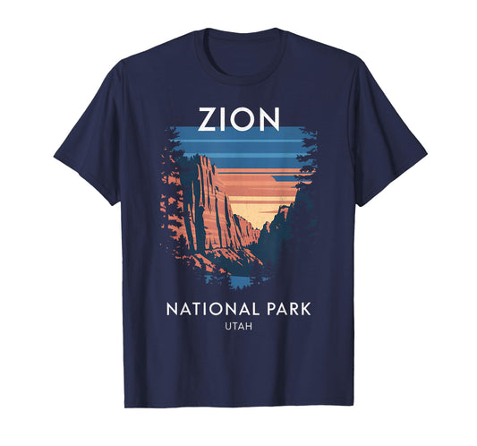 Zion National Park Scenic Utah Adventure T-Shirt