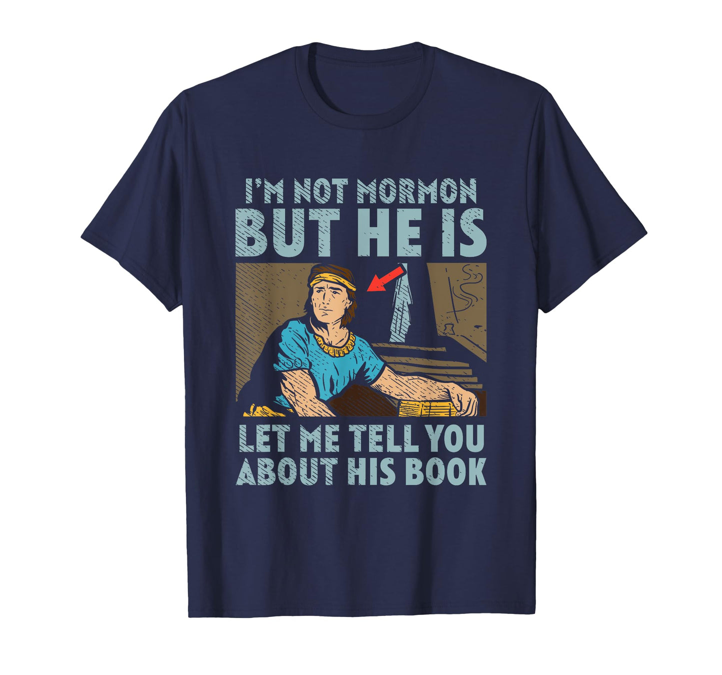 Book of Mormon Missionary LDS Church I'm Not Mormon T-Shirt
