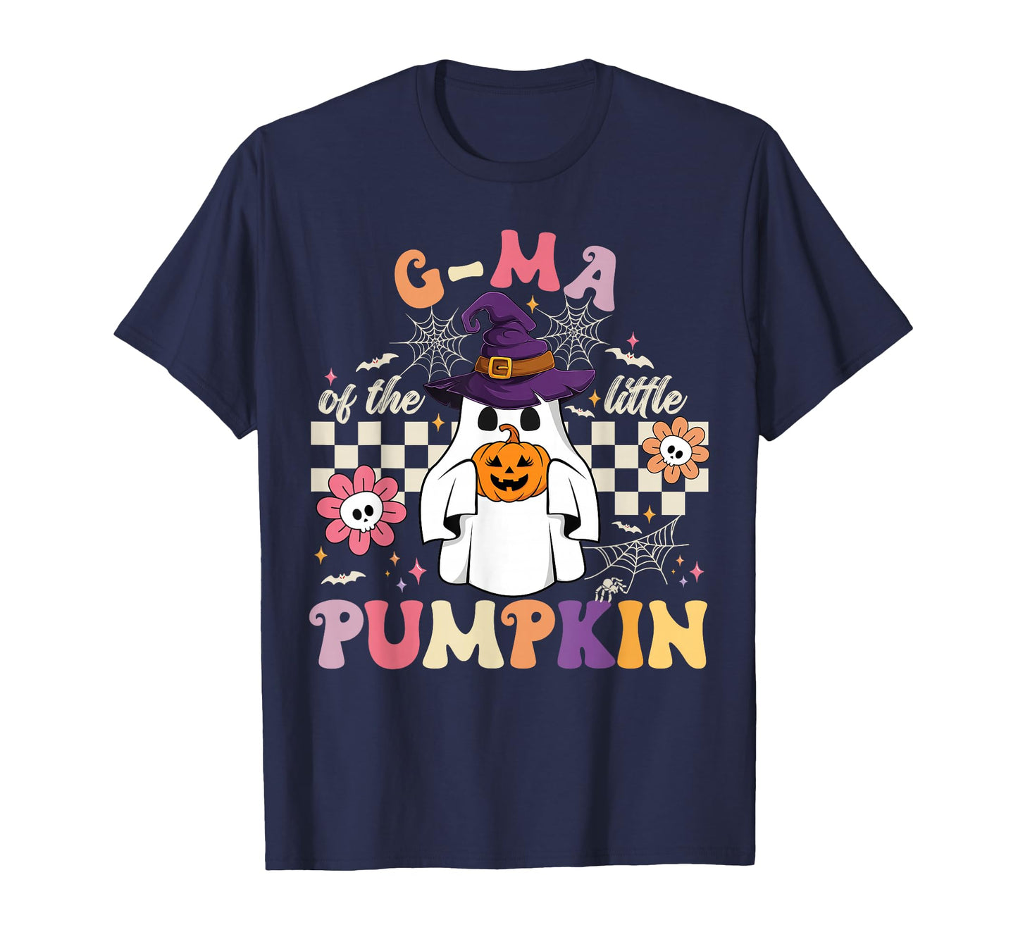 G Ma of The Little Pumpkin Halloween Spooky Ghost T-Shirt