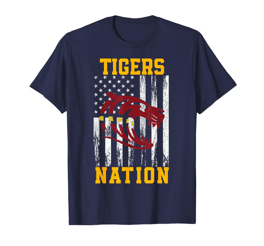 Dawson County Tigers Logo Nation HS T-Shirt