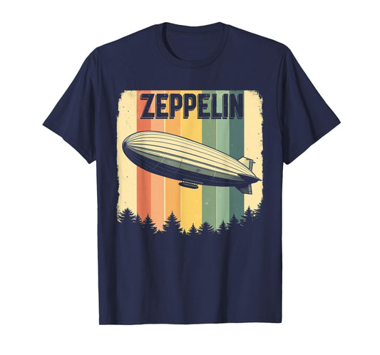zeppelin t shirt Zepelin vintage 70s 80s Dirigible Airship T-Shirt