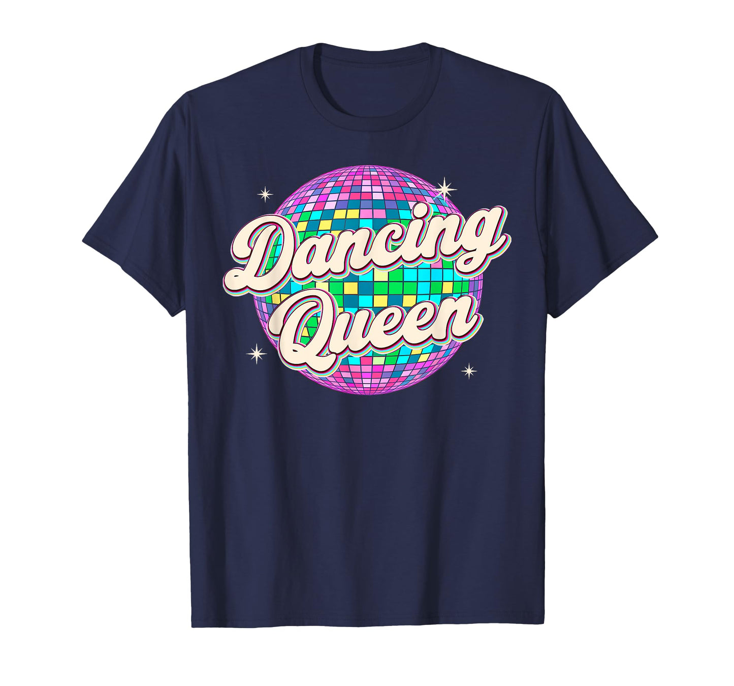 Dancing Queen Shirt Vintage Dancing 70s Kids Girl Women T-Shirt