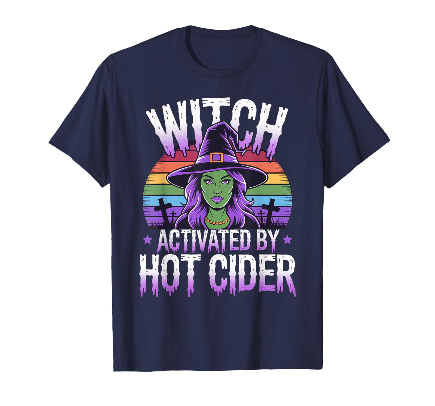 Cider Powered Halloween Witch T-Shirt