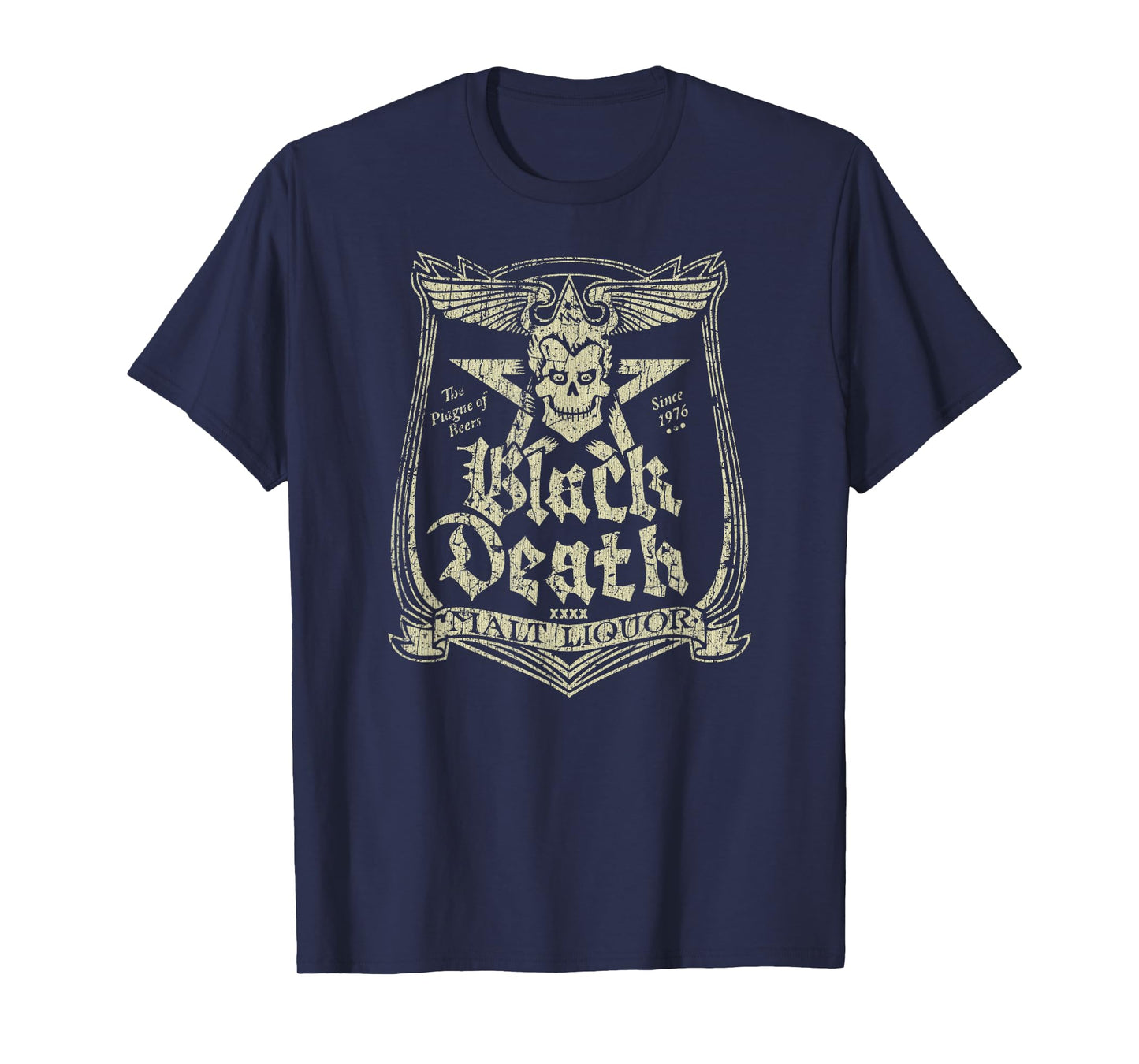 Black Death Malt Liquor 1976 T-Shirt