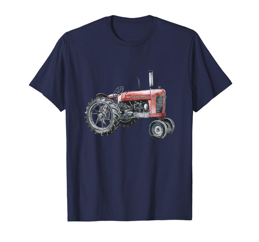 Vintage Chalmers WD45 Tractor Watercolor Product T-Shirt
